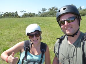 Pumped for our first tandem